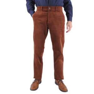 Pantalon velours côtelé homme PIERRE CARDIN rouille Castres 3028Pie