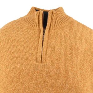 pull laine homme ocre mouliné BEST GUEST modÚle James