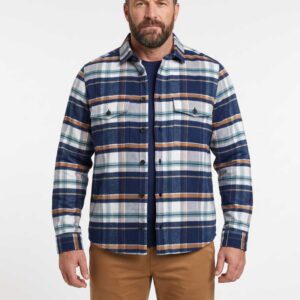 sur-chemise flanelle épaisse à carreaux MARVELIS Casual Fit