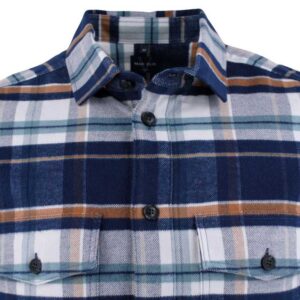 sur-chemise flanelle épaisse à carreaux MARVELIS Casual Fit